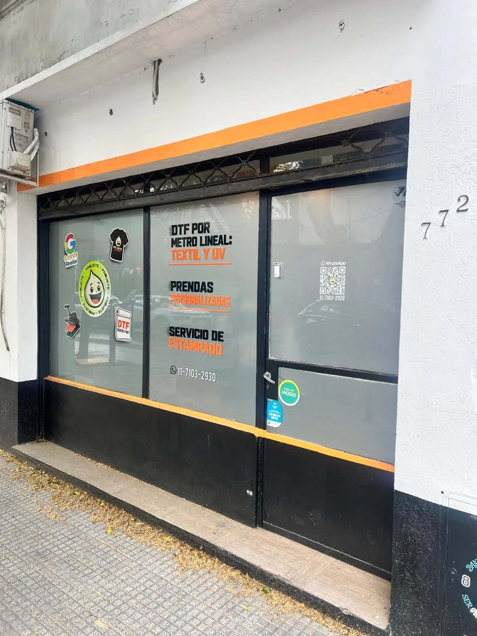 Fachada del local de Paquete Impresiones en Bolivar 772, Ramos Mejia